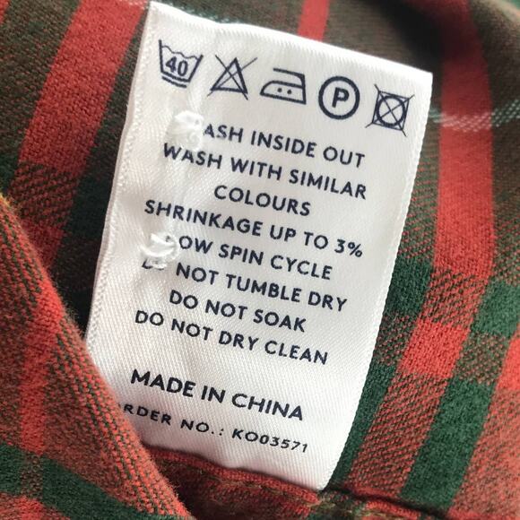 No Nationality NN07 Justin Plaid Button Down Shirt - Picture 10 of 10